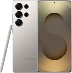 SAMSUNG Galaxy S25 Ultra Cell Phone, 512GB AI Smartphone, Unlocked Android, AI Camera, Fast Processor, Long Battery Life, 2025, US 1 Yr Manufacturer Warranty, Titanium Gray
