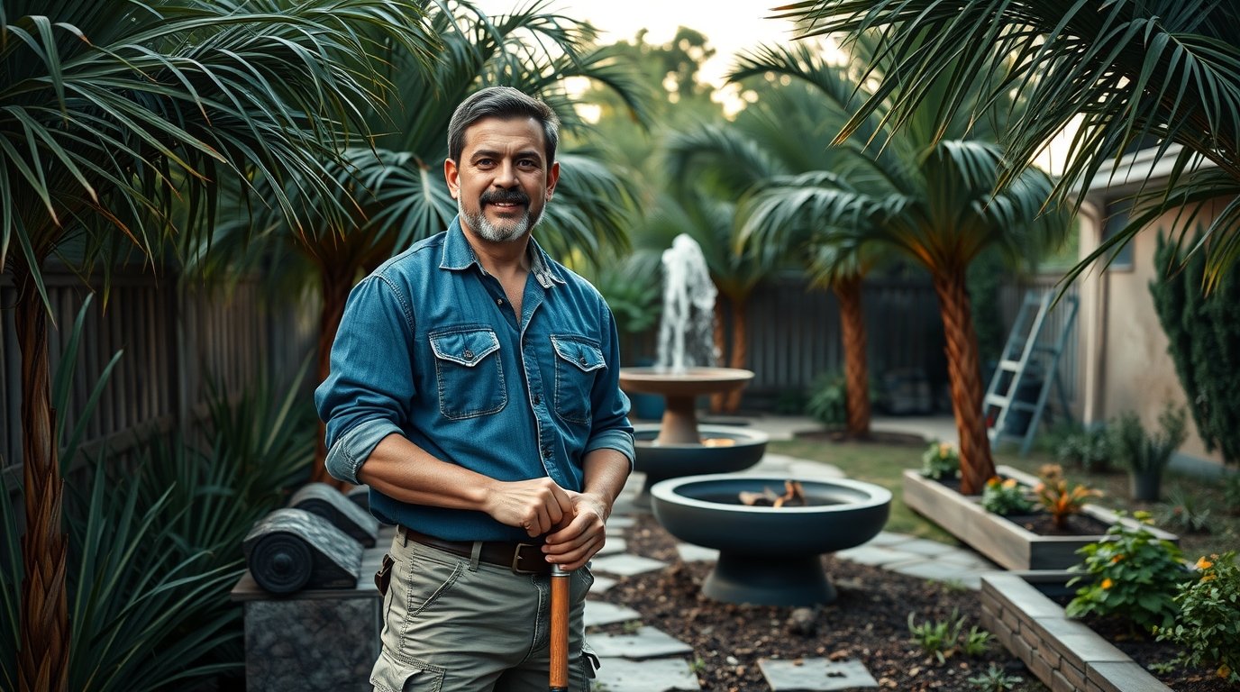 PalmGarden Perfection: John’s Journey to a Tropical Backyard Oasis