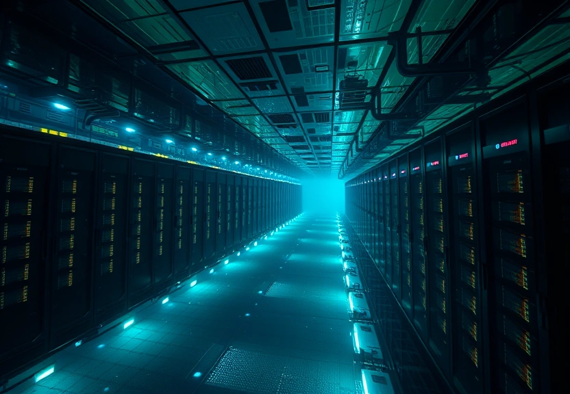 Representação visual de Chinese Underwater Data Centers: A Bold Strategy for Cooling and AI Advancement Amid Environmental Concerns